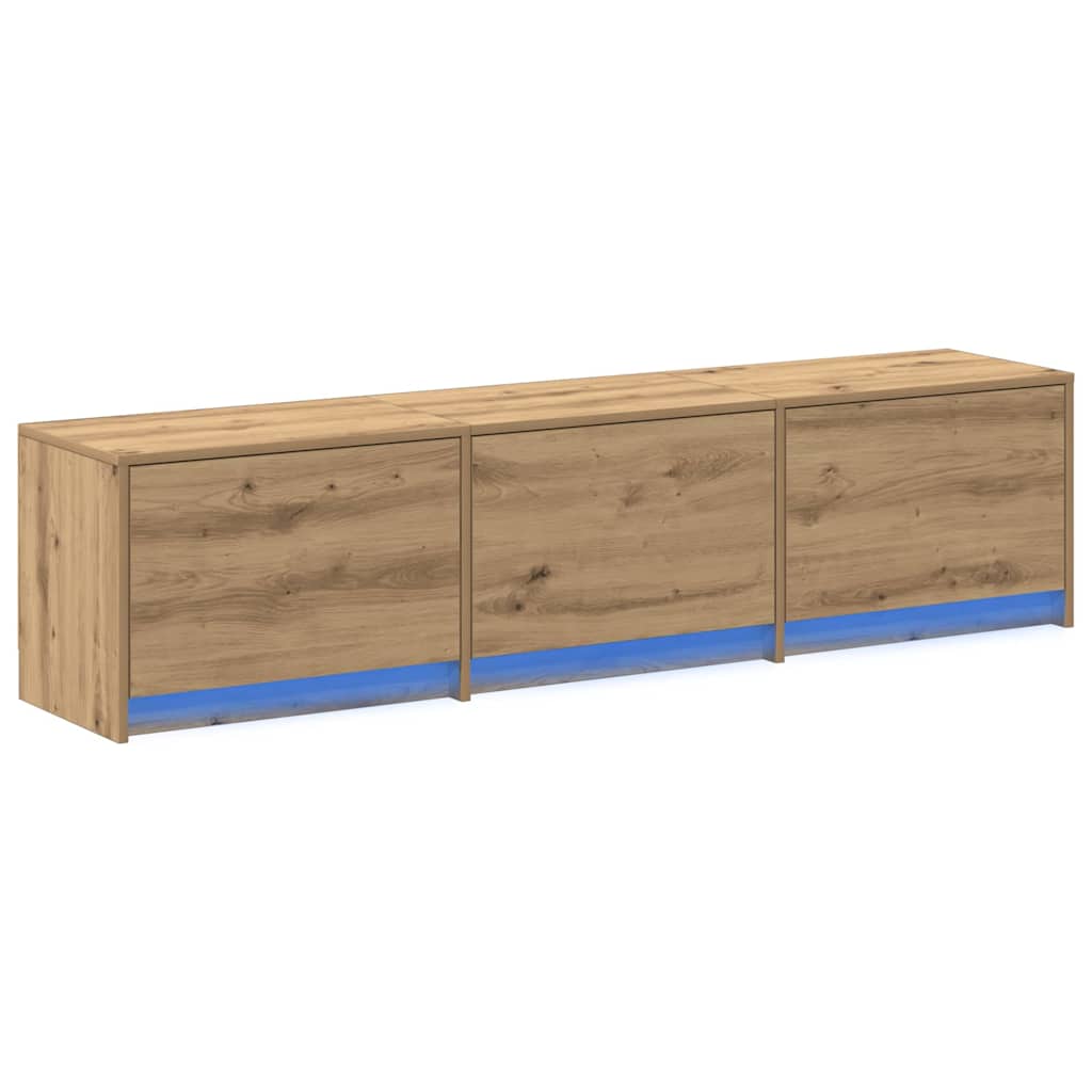 TV-Schrank Artisan-Eiche 162,5 x 34 x 40 cm Holzwerkstoff