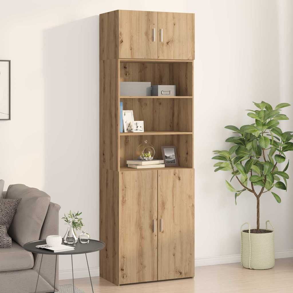 Wandschrank Artisan-Eiche 70 x 42,5 x 40 cm Holzwerkstoff
