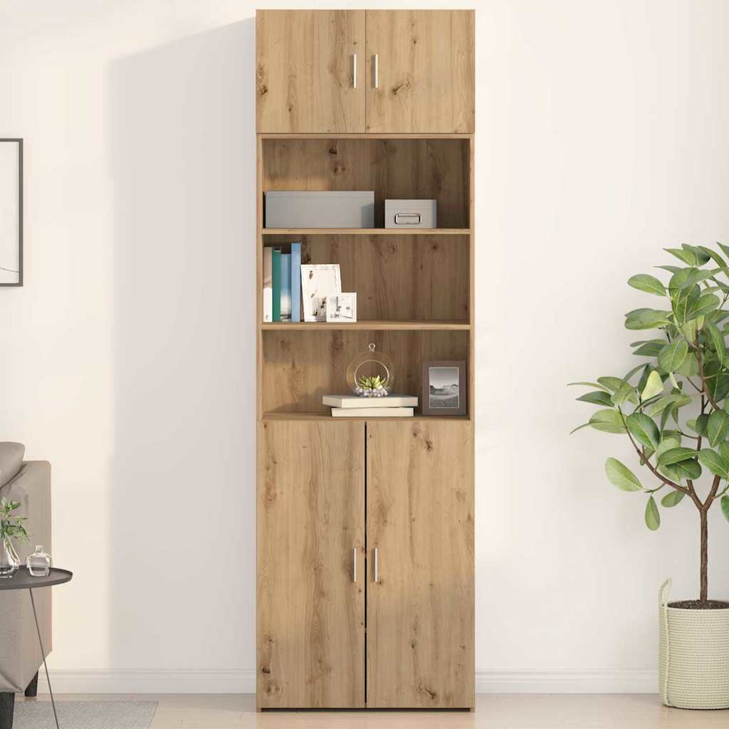 Wandschrank Artisan-Eiche 70 x 42,5 x 40 cm Holzwerkstoff