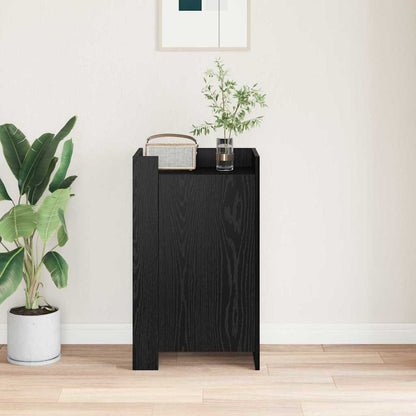 Sideboard Schwarz Eichen-Optik 45 x 35 x 75 cm