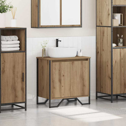 Waschbeckenschrank Artisan-Eiche 60 x 35 x 60 cm Holzwerkstoff