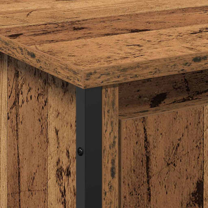 Waschbeckenschrank Altholz 91 x 35 x 60 cm Holzwerkstoff
