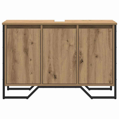 Waschbeckenschrank Artisan-Eiche 91 x 35 x 60 cm Holzwerkstoff