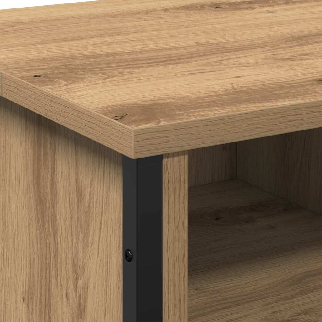 Waschbeckenschrank Artisan-Eiche 91 x 35 x 60 cm Holzwerkstoff