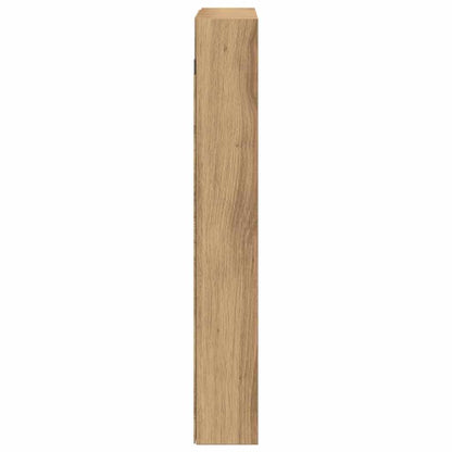 Vitrine Wandhalterung Artisan-Eiche 60 x 8,5 x 58 cm