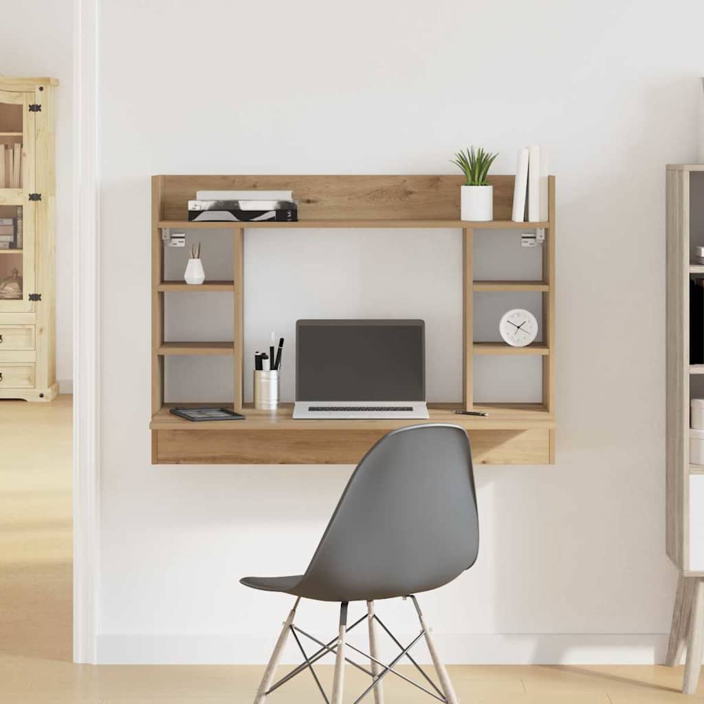 Wandtisch Artisan-Eiche 105 x 48 x 75 cm Holzwerkstoff