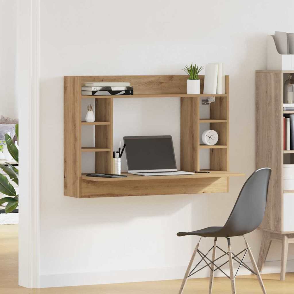 Wandtisch Artisan-Eiche 105 x 48 x 75 cm Holzwerkstoff