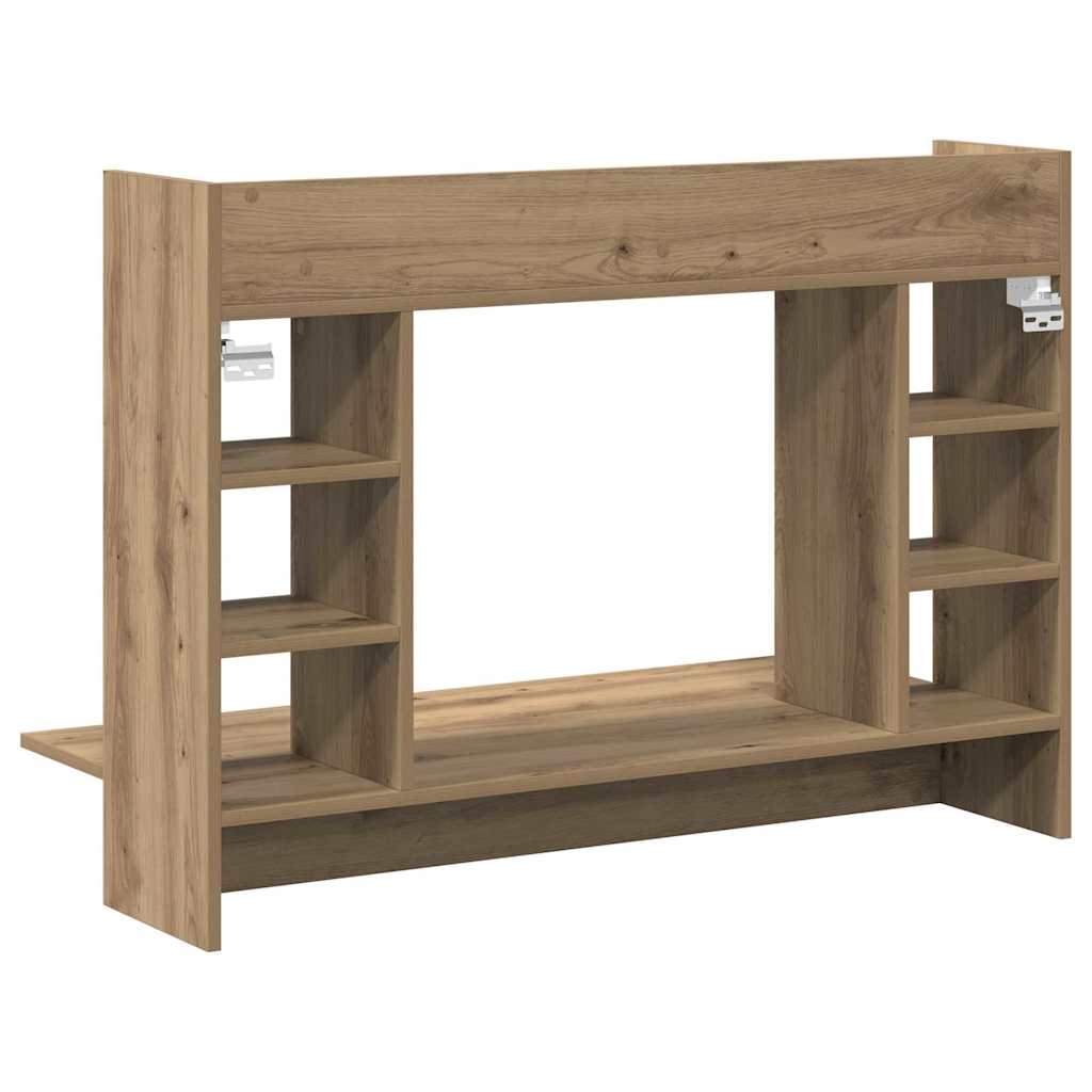 Wandtisch Artisan-Eiche 105 x 48 x 75 cm Holzwerkstoff