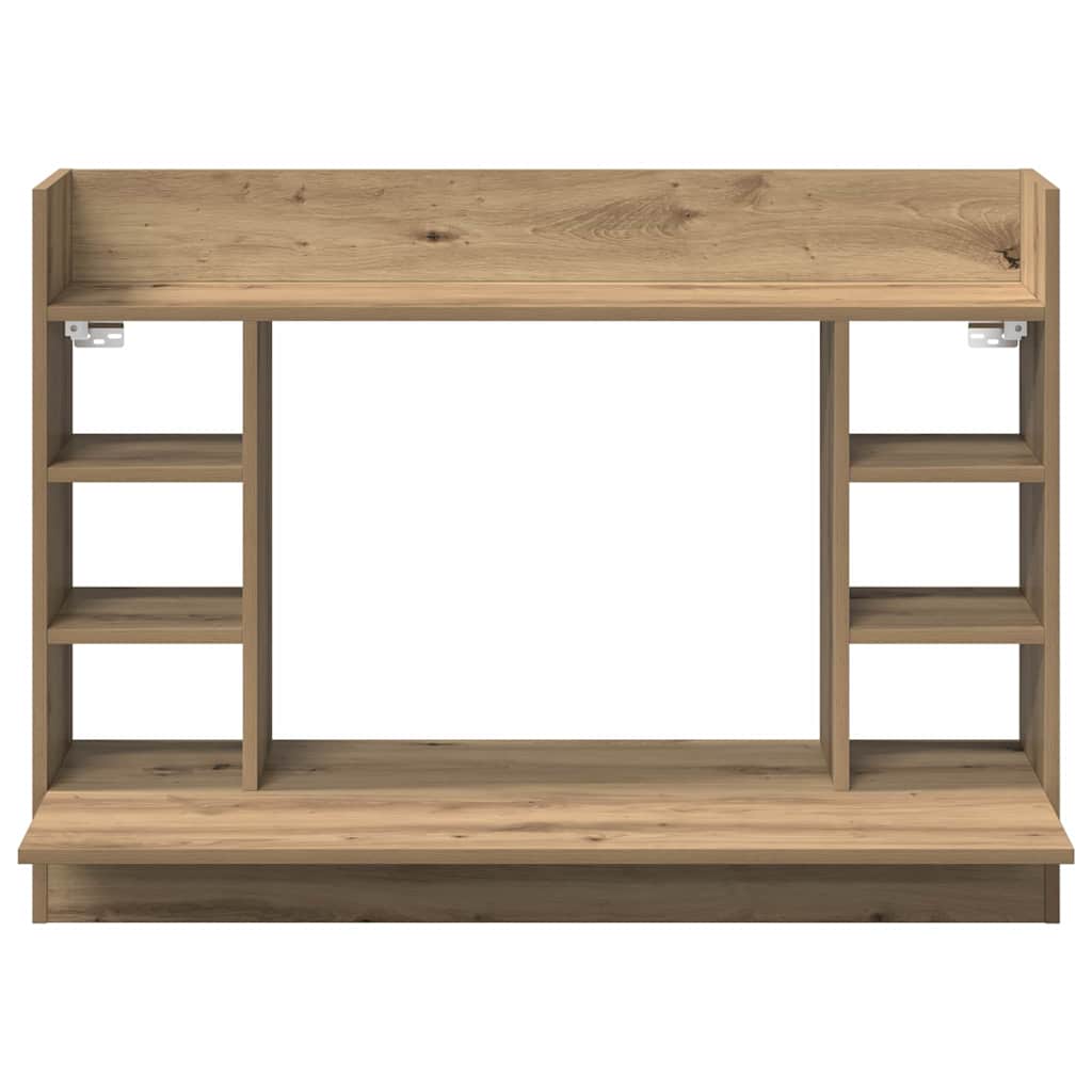 Wandtisch Artisan-Eiche 105 x 48 x 75 cm Holzwerkstoff