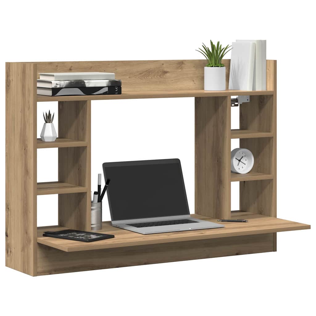 Wandtisch Artisan-Eiche 105 x 48 x 75 cm Holzwerkstoff