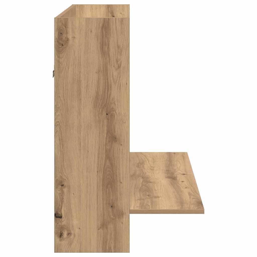 Wandtisch Artisan-Eiche 105 x 48 x 75 cm Holzwerkstoff