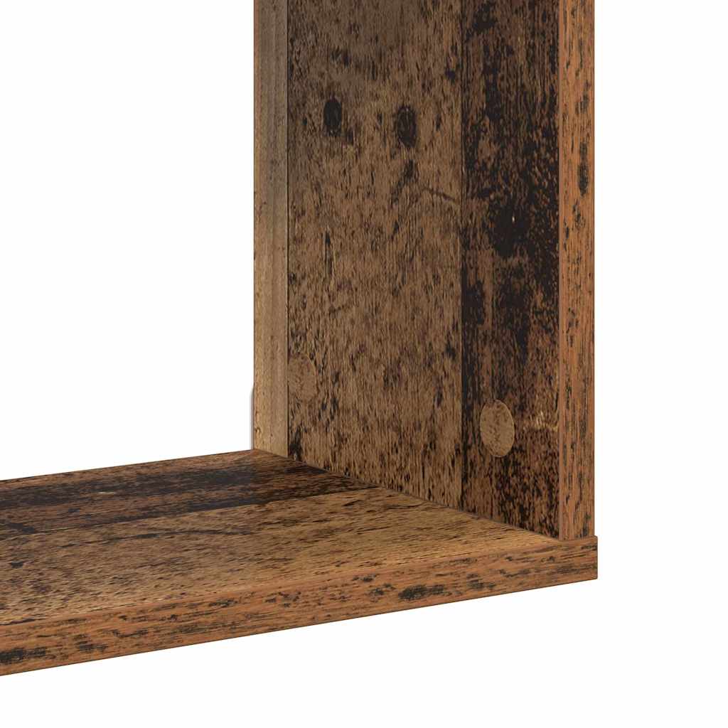 Wandregal Wandhalterung Braun Holzwerkstoff