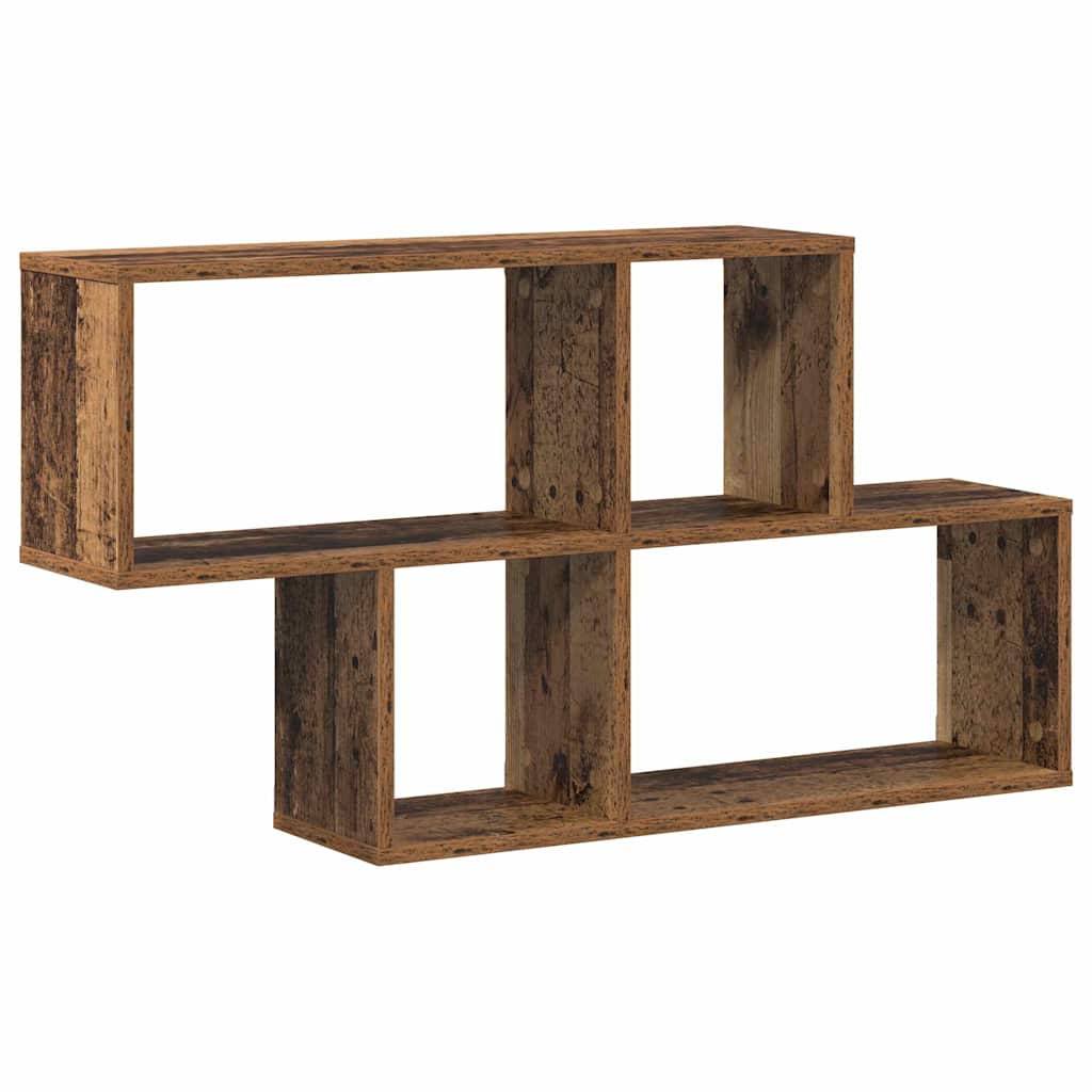 Wandregal Wandhalterung Braun Holzwerkstoff