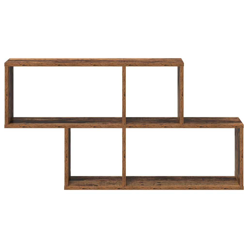 Wandregal mit Regal Wandmontiert Sonstiges mit Speicher Altholz