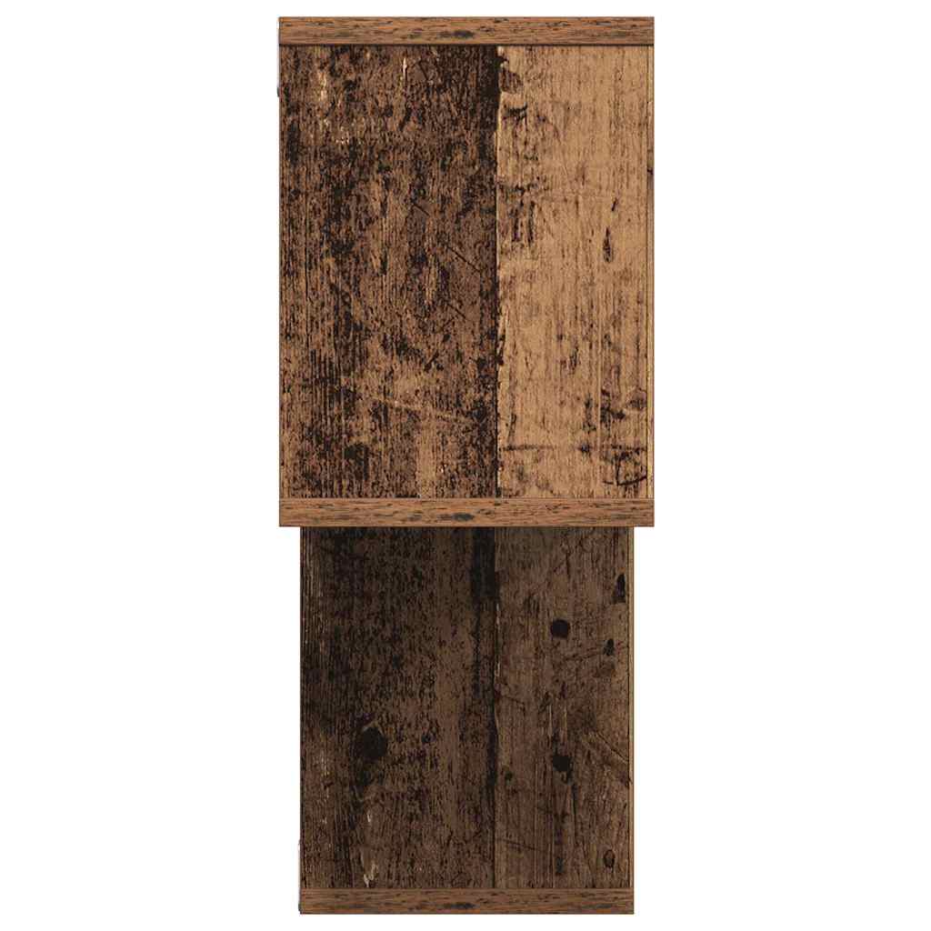 Wandregal Wandhalterung Braun Holzwerkstoff