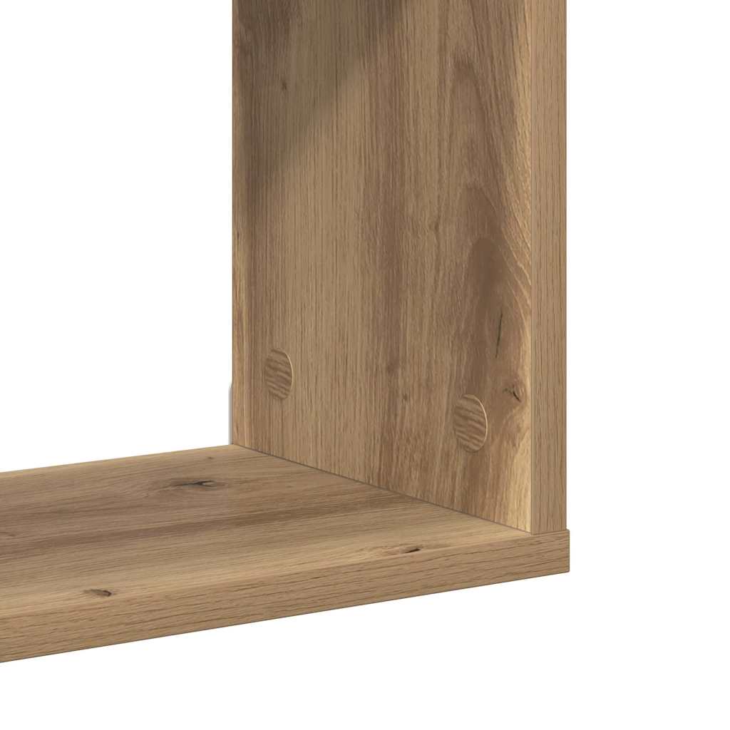 Wandregal Wandhalterung Braun Holzwerkstoff