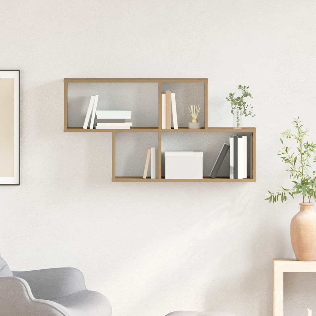 Wandregal mit Regal Wandmontiert Sonstiges Artisan-Eiche