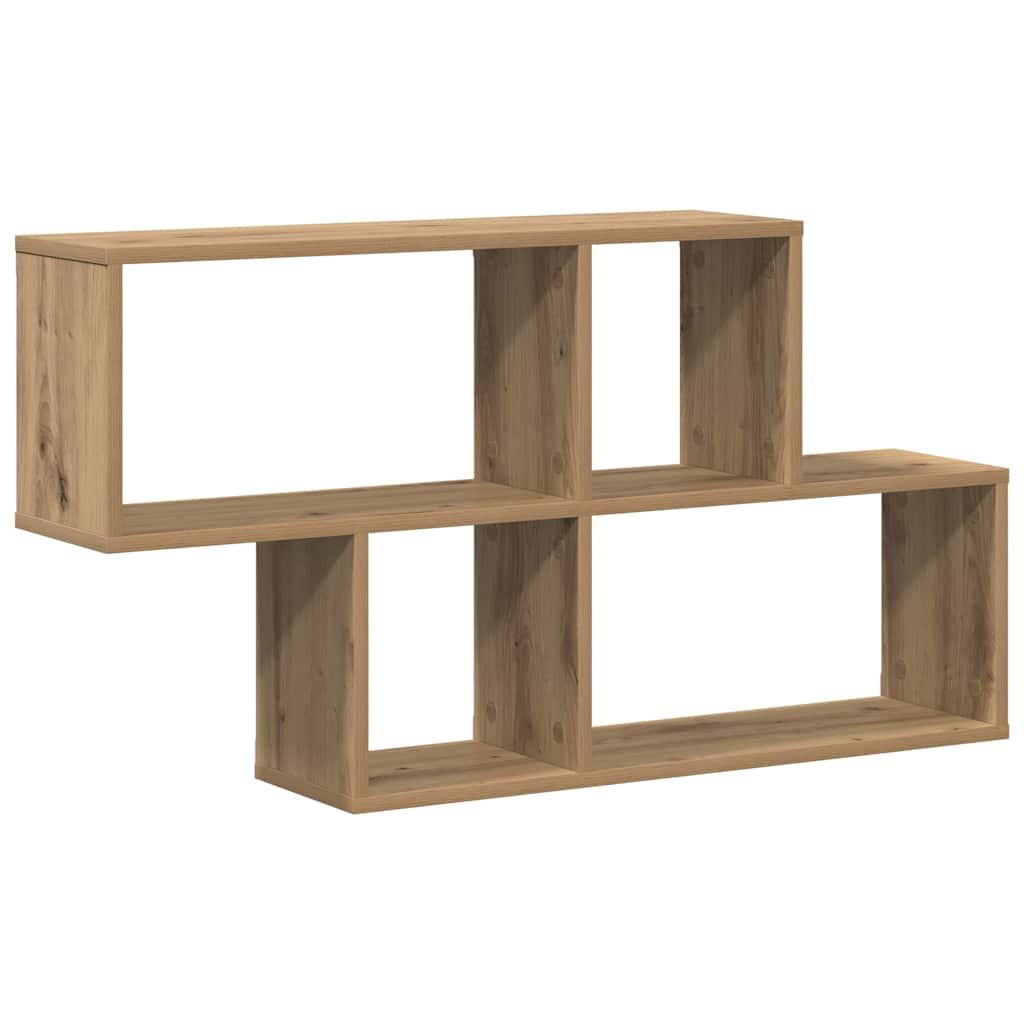 Wandregal Wandhalterung Braun Holzwerkstoff