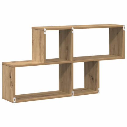 Wandregal Wandhalterung Braun Holzwerkstoff