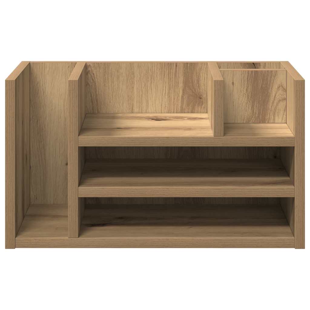 Schreibtisch Organizer Artisan-Eiche 44,5 x 24 x 25 cm