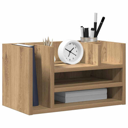Schreibtisch Organizer Artisan-Eiche 44,5 x 24 x 25 cm
