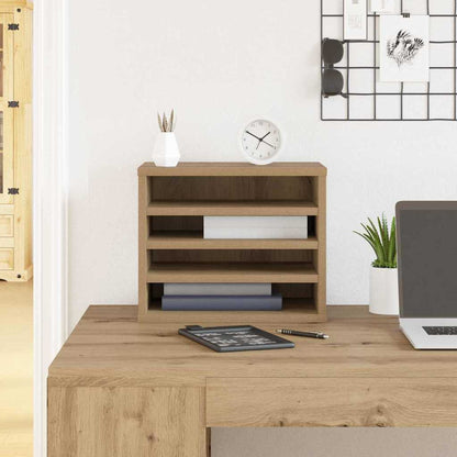 Schreibtisch Organizer Artisan-Eiche 36 x 26 x 29,5 cm