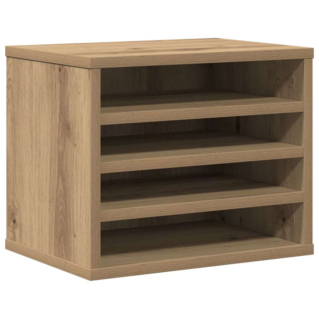 Schreibtisch Organizer Artisan-Eiche 36 x 26 x 29,5 cm