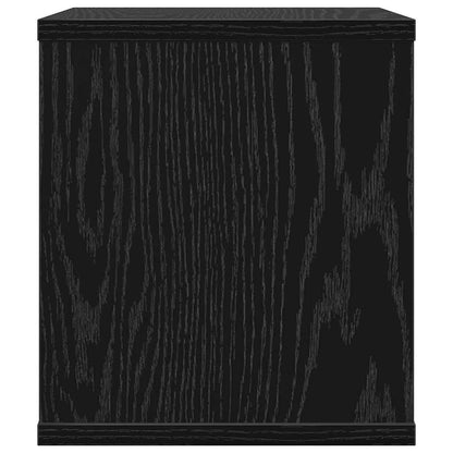 Schreibtisch Organizer Schwarz Eichen-Optik 36 x 26 x 29,5 cm