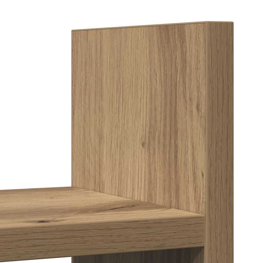 Schreibtisch Organizer Artisan-Eiche 34,5 x 15,5 x 35,5 cm