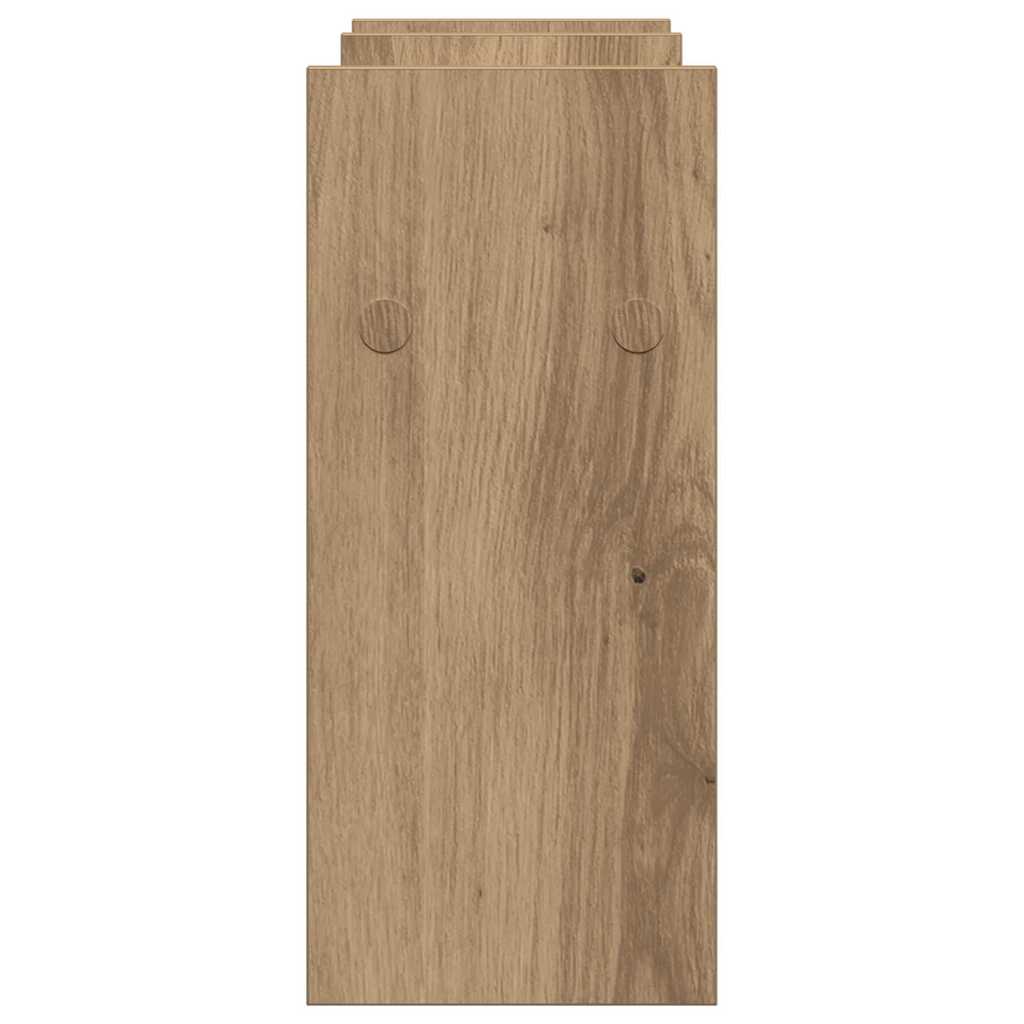 Schreibtisch Organizer Artisan-Eiche 34,5 x 15,5 x 35,5 cm