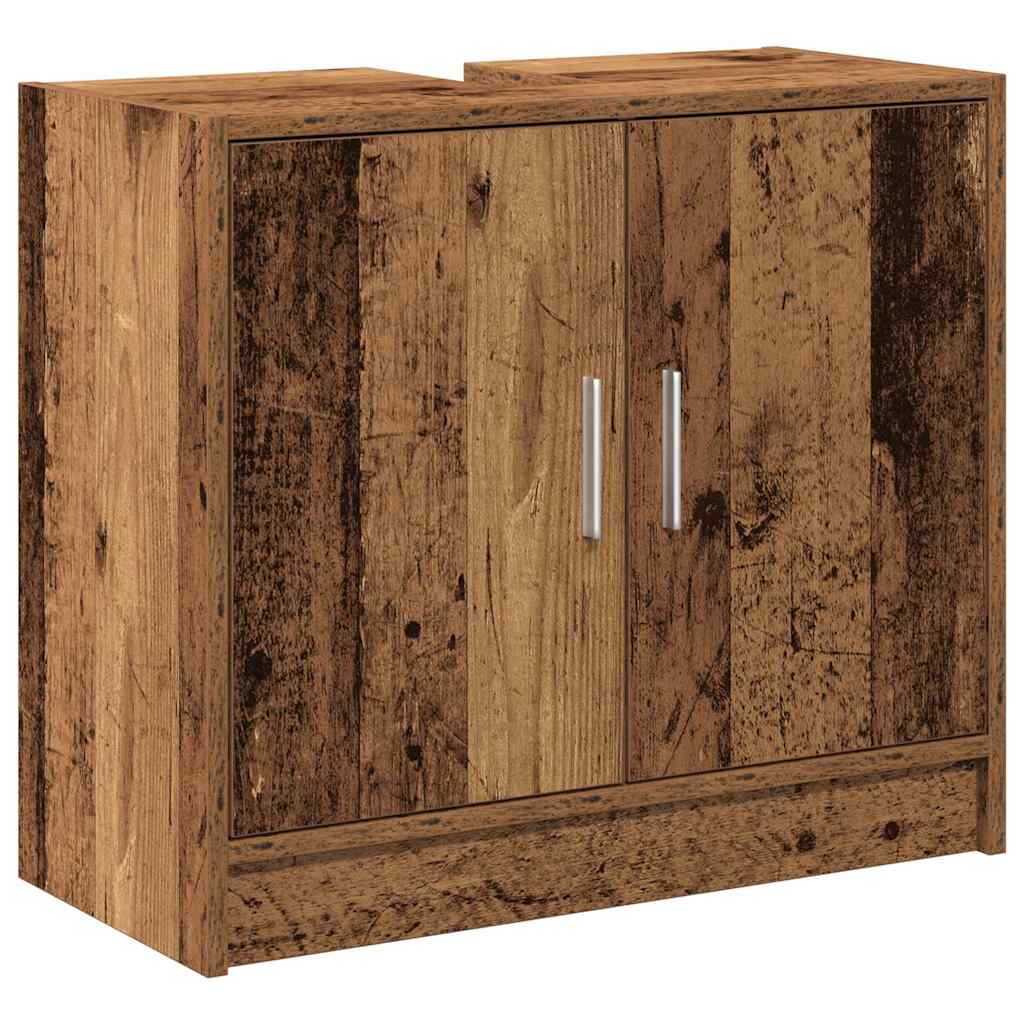 Badezimmerschrank Altholz 63 x 29 x 55 cm Holzwerkstoff
