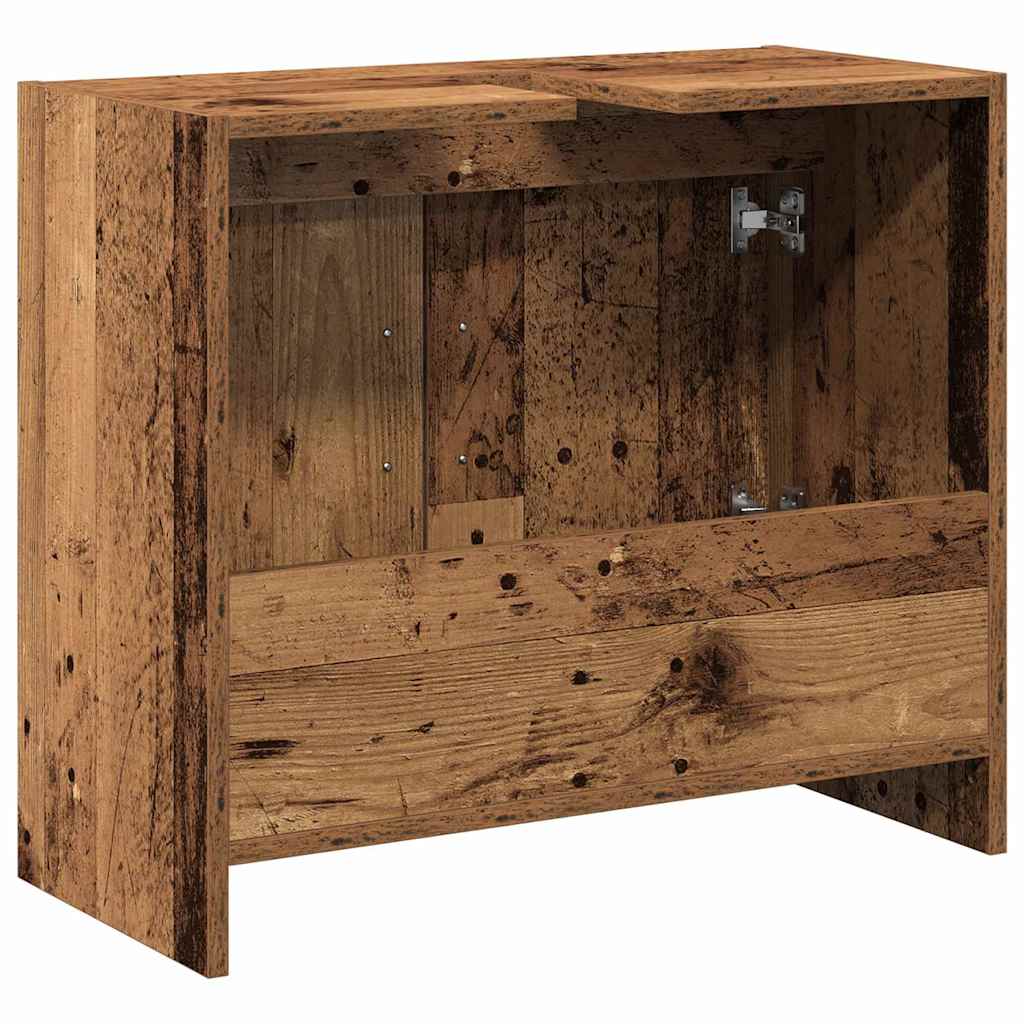 Badezimmerschrank Altholz 63 x 29 x 55 cm Holzwerkstoff