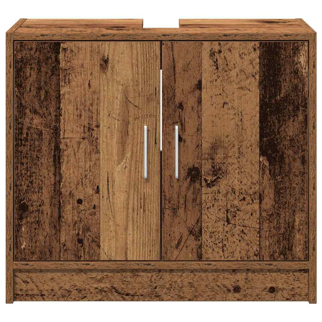 Badezimmerschrank Altholz 63 x 29 x 55 cm Holzwerkstoff