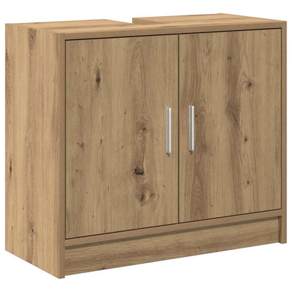 Badezimmerschrank Artisan-Eiche 63 x 29 x 55 cm Holzwerkstoff