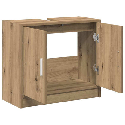 Badezimmerschrank Artisan-Eiche 63 x 29 x 55 cm Holzwerkstoff