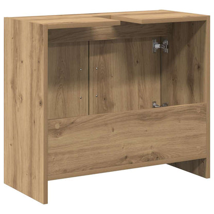 Badezimmerschrank Artisan-Eiche 63 x 29 x 55 cm Holzwerkstoff