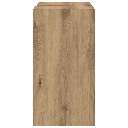 Badezimmerschrank Artisan-Eiche 63 x 29 x 55 cm Holzwerkstoff