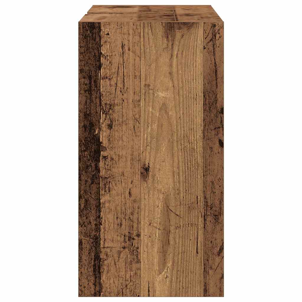Badezimmerschrank Altholz 90 x 29 x 55 cm Holzwerkstoff