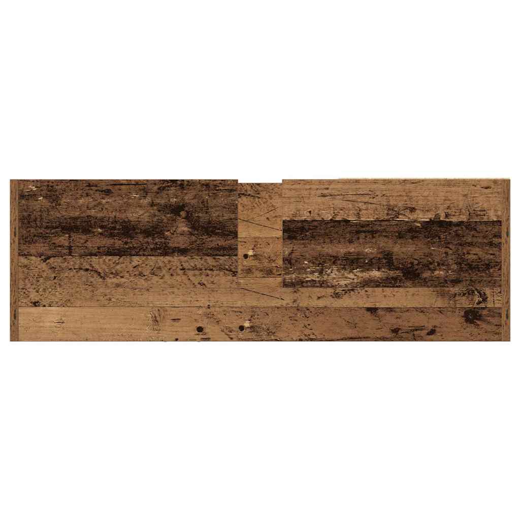 Badezimmerschrank Altholz 90 x 29 x 55 cm Holzwerkstoff