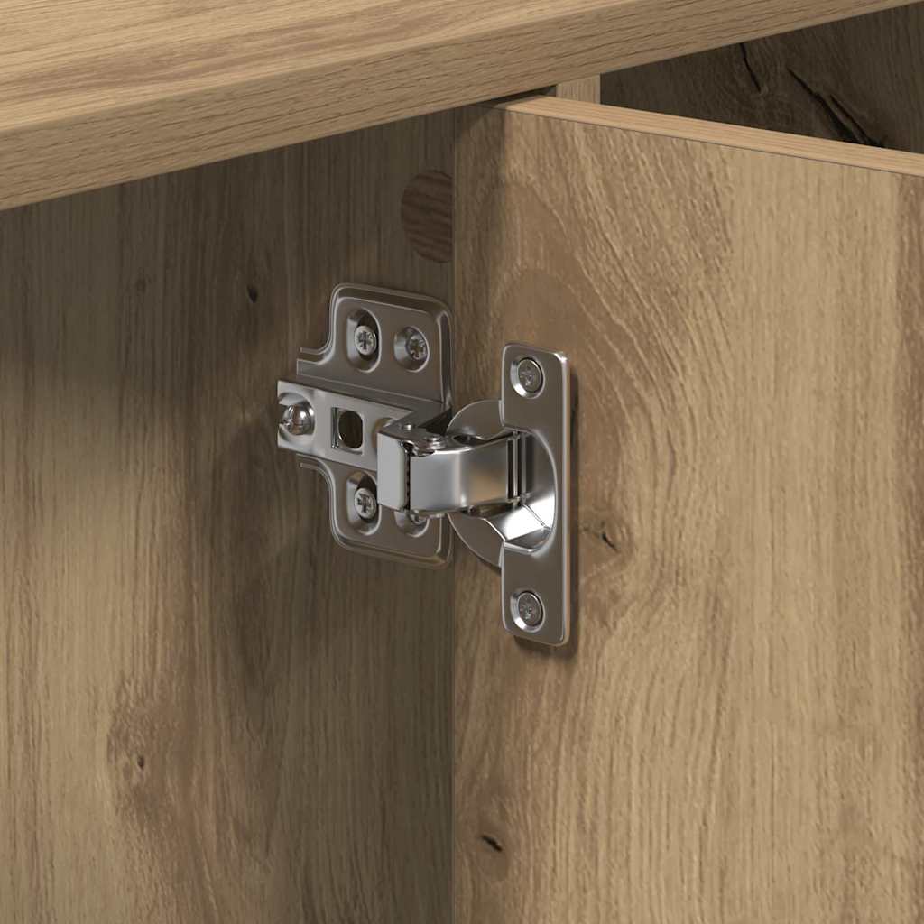 Badezimmerschrank Artisan-Eiche 90 x 29 x 55 cm Holzwerkstoff
