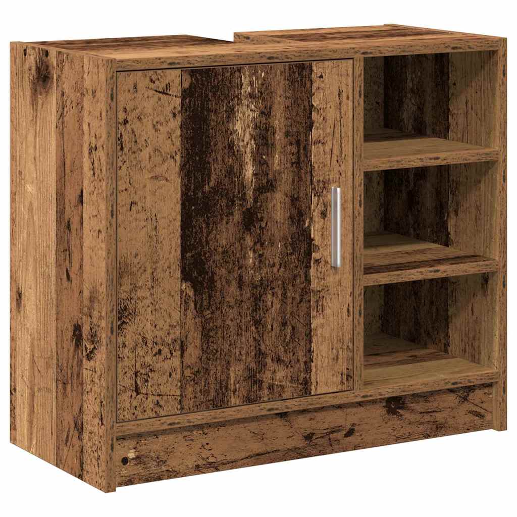 Badezimmerschrank Altholz 63 x 29 x 55 cm Holzwerkstoff