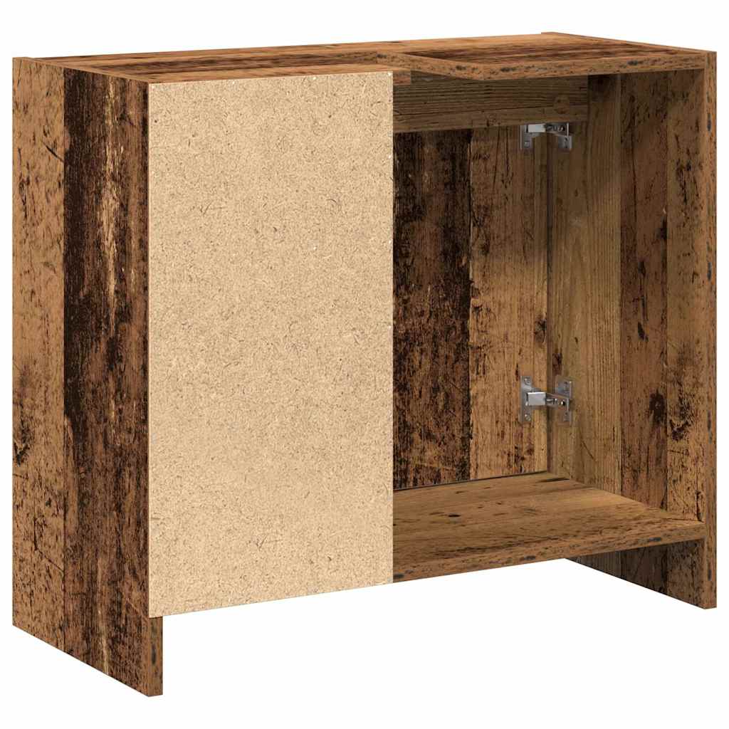 Badezimmerschrank Altholz 63 x 29 x 55 cm Holzwerkstoff