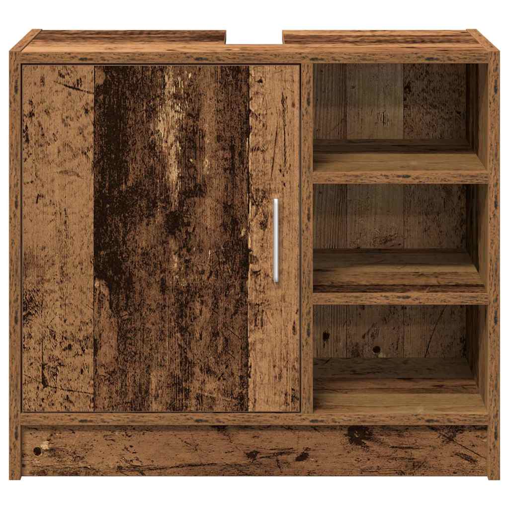 Badezimmerschrank Altholz 63 x 29 x 55 cm Holzwerkstoff
