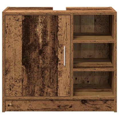 Badezimmerschrank Altholz 63 x 29 x 55 cm Holzwerkstoff