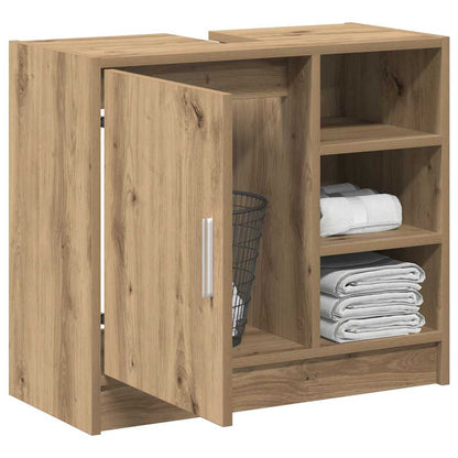 Badezimmerschrank Artisan-Eiche 63 x 29 x 55 cm Holzwerkstoff