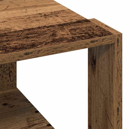 Couchtisch Altholz 51,5 x 51,5 x 30 cm Holzwerkstoff