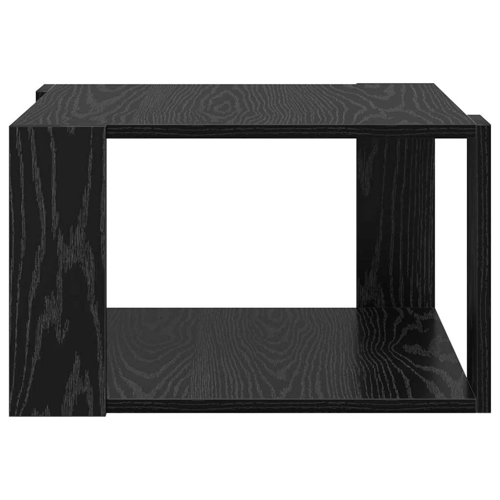 Couchtisch Schwarz Eichen-Optik 51,5 x 51,5 x 30 cm