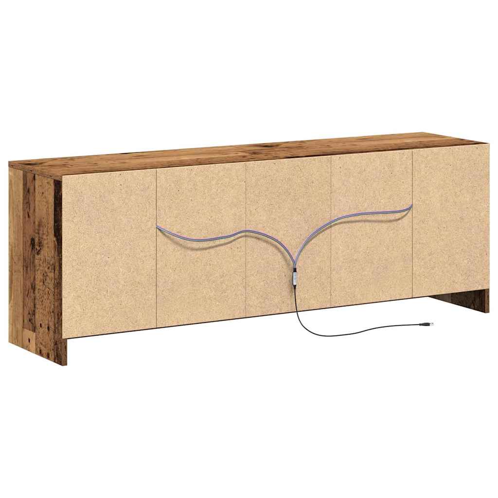TV-Einheiten 139,5 x 34 x 50 cm Braun Holzwerkstoff