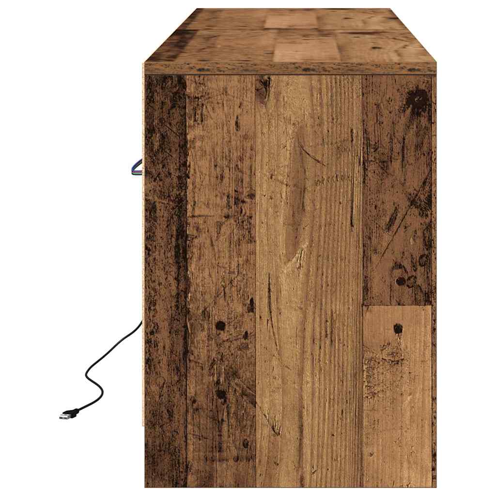 TV-Einheiten 139,5 x 34 x 50 cm Braun Holzwerkstoff