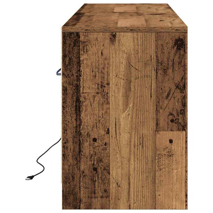 TV-Einheiten 139,5 x 34 x 50 cm Braun Holzwerkstoff